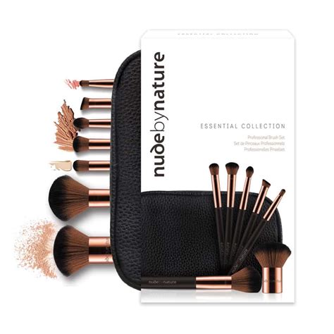 Nude By Nature Essential Collection Professional Brush Set Discount