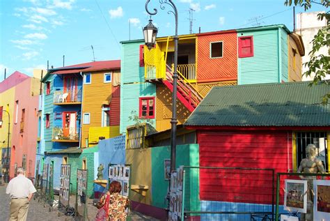You Must See Brightly Colored Houses If You Happen To Visit La Boca In