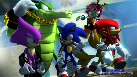 Team Sonic E Team Chaotix The Sonic Sonic Boom Shadow The Hedgehog