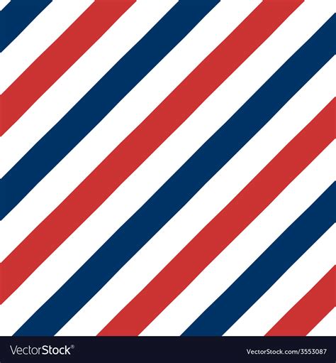 Barber Pole Seamless Pattern Royalty Free Vector Image