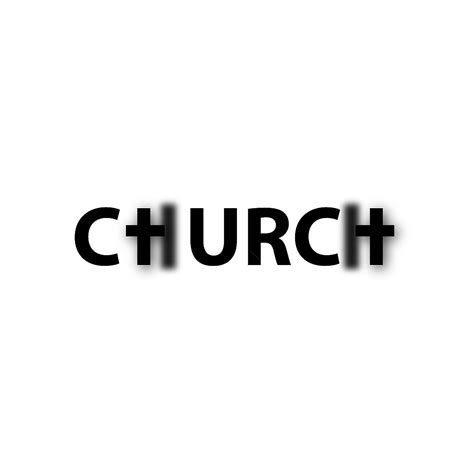 Church Design Vector Design Images Church Word Art Design Word Art