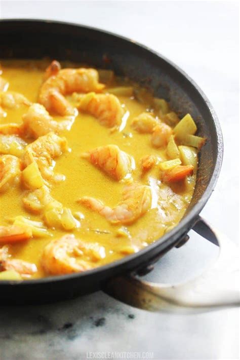 Easy Curry Shrimp Lexis Clean Kitchen