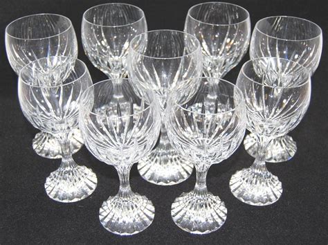 Set Of 14 Baccarat Crystal Glasses Water Wine And Champagne