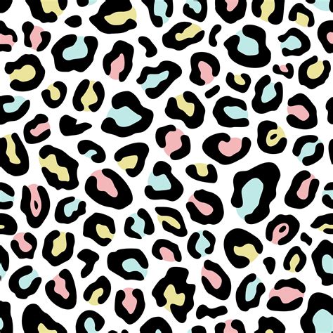 Leopard Seamless Pattern Leopard Print Background Seamless Patterns