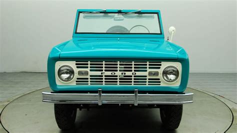 1966 Ford Bronco Roadster A Stunning American Classic