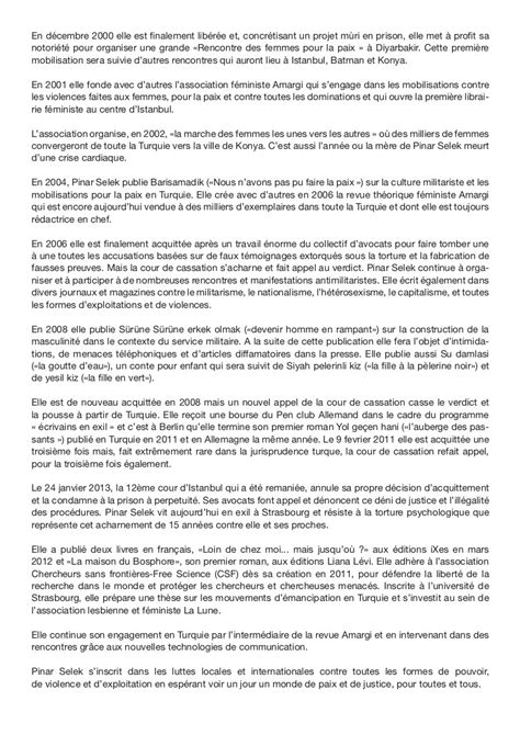 DES LETTRES POUR PINAR - Foleffet.com