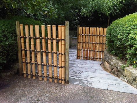 Japanese Garden Fence Design Japanese Garden Woodworks Wooden Gates Bamboo Fences Fences
