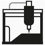 Cnc Icon Robot Production Manufacturing Robotics Printer