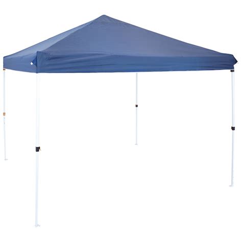 Sunnydaze Decor 12 Ft L Square Blue Pop Up Canopy In The Canopies