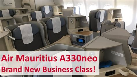 Air Mauritius Business Class Review In Their Brand New Airbus A330neo