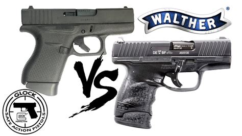 Glock 43 Compared With The Walther Pps Youtube