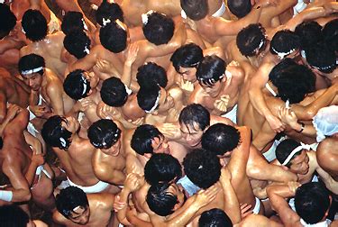 Japan Photo Hadaka Matsuri Festival Of The Naked In Okayama