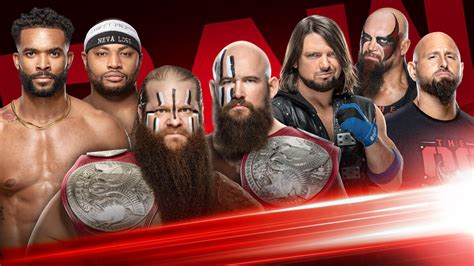 Major Triple Threat Match Announced For The Raw Tag Team Titles Wwe