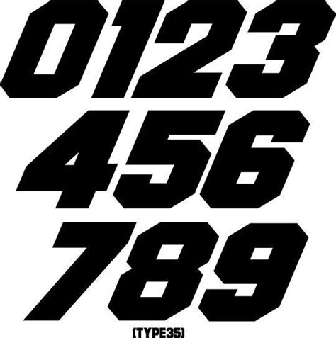 Custom Mx Number Plate Decals Motocross Stickers Snowmobile Racing