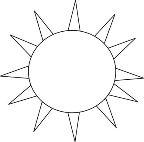 Clipart Of Sun Black And White Clipart Best