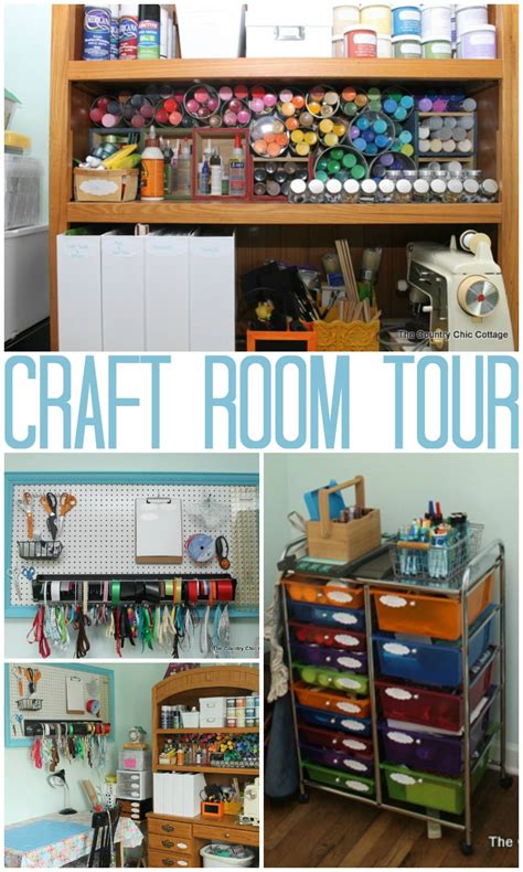 See more ideas about craft room, room tour, room. My Craft Room Tour and tons more next week! - The Country ...