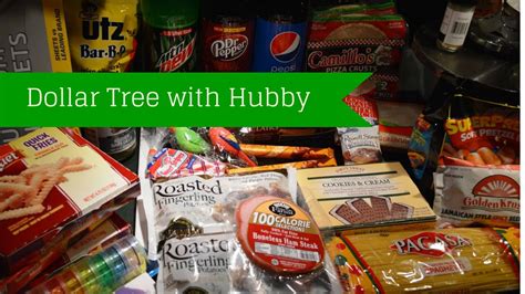 Check out your local dollar tree for quick and inexpensive meal solutions and brand name desserts. Dollar Tree Haul - Hubby Picked Out Lots of FOOD! - YouTube