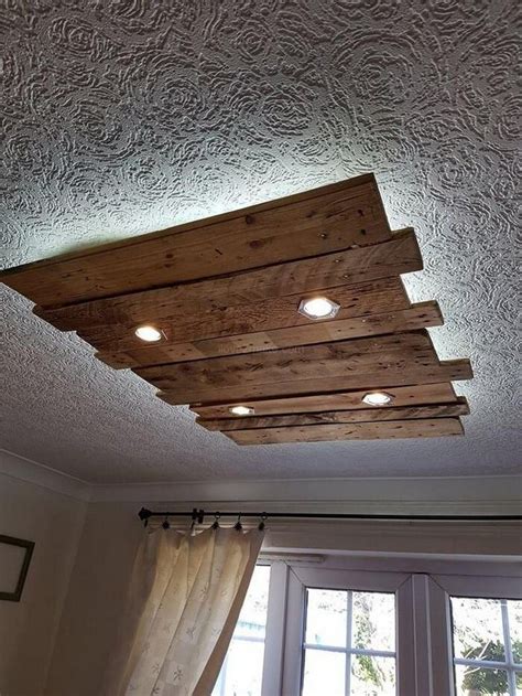 Pallet Wood Ceilings Diy Pallet Ceiling Maple Leaves And Sycamore