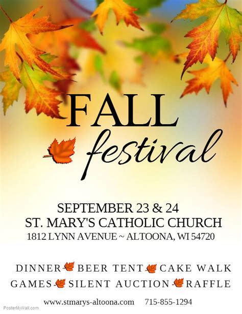 St Marys Fall Festival St Marys Catholic Church