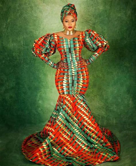 African Print Dressankara Gownlong Gownankara Dress Etsy