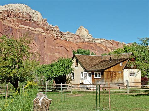Ford House In Fruita In Capitol Reef National Park Utah Photograph