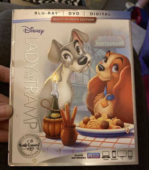 Lady And The Tramp Blu Raydvd 2018 2 Disc Set Signature Collection