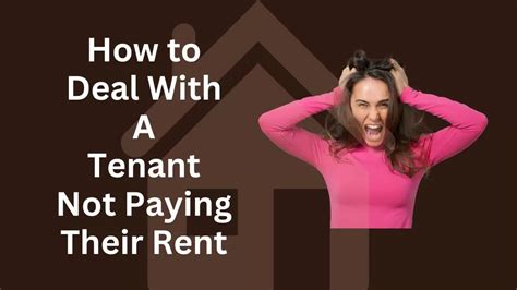 how to deal with a tenant not paying the rent ra adventurer