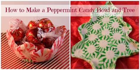 Peppermint Candy Crafts I How To Make A Peppermint Candy Bowl