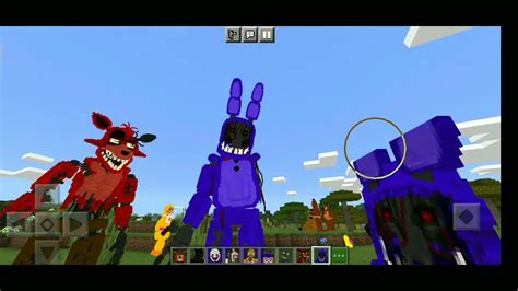 Review Mod Fnaf 2 For Minecraft Pe Youtube
