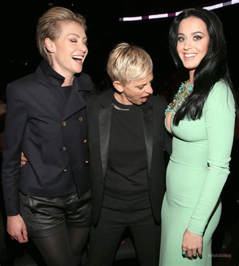 Portia De Rossi Ellen And Katy Perrys Boobs  On Imgur
