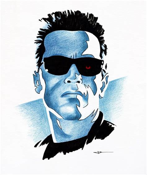 Blog Cool Art Terminator Great Artwork By The Always Excellent James