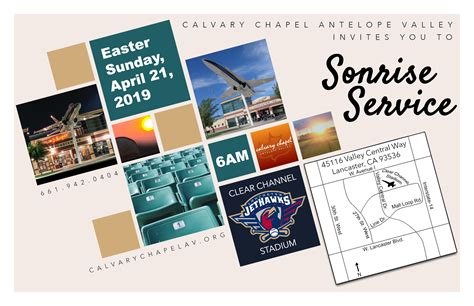 Easter 2019 Flyer 2 Calvary Chapel Antelope Valley