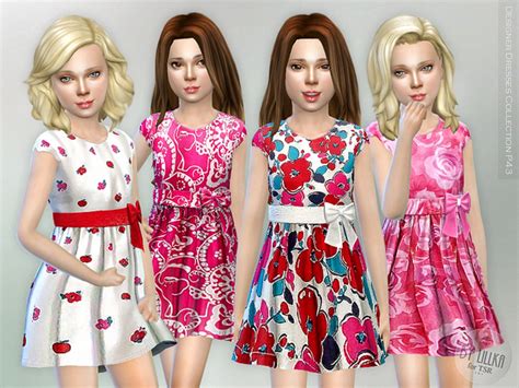 Designer Dresses Collection P43 By Lillka At Tsr Sims 4 Updates