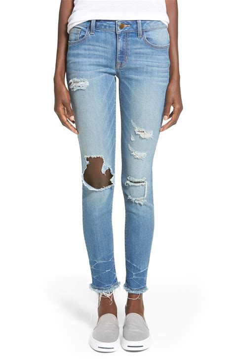 SP Black Destroyed Skinny Jeans | Nordstrom | Destroyed skinny jeans, Destroyed jeans, Skinny jeans