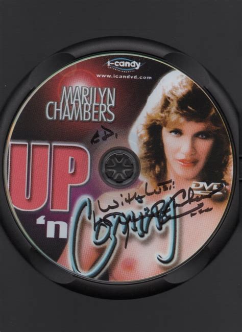 marilyn chambers autographed dvd