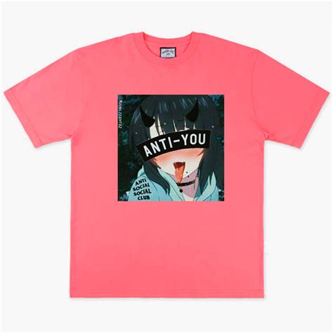 Anti You Anime Girl T Shirt Animecore Aesthetic Shop