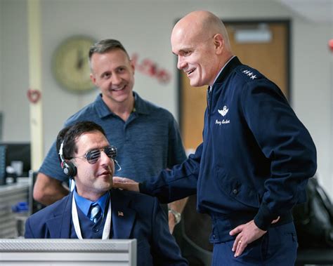 AMC Commander Visits Travis Gets Pulse Of Base Travis Air Force