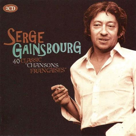 40 Classic Chansons Francaises Serge Gainsbourg Senscritique
