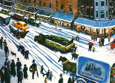 2004 Frederick Holiday Postcard | Holiday shoppe, Holiday, Holiday postcards