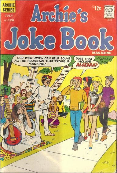 Archies Jokebook Magazine 126 A Jul 1968 Comic Book By Archie