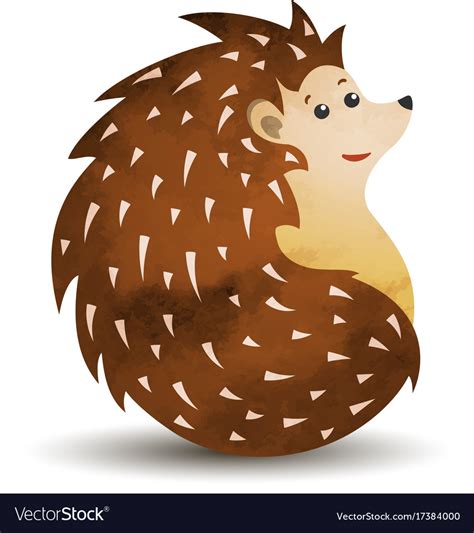 Hedgehog Royalty Free Vector Image Vectorstock