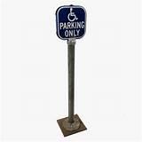 Pictures of Parking Sign Post