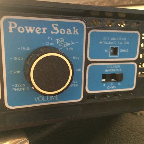 This page contains information about the instructions and information for the power soak i from scholz research & development. Tom Scholz Power Soak (Rockman) | Reverb