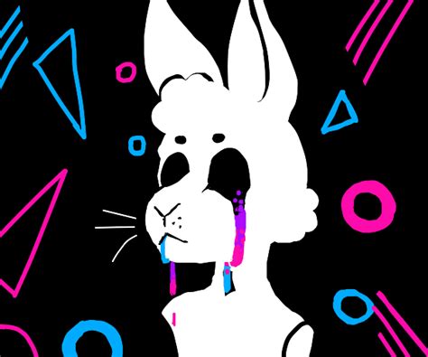 Crying Bunny Drawception