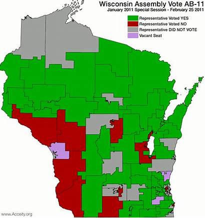Assembly Wisconsin Map Vote Districts State District