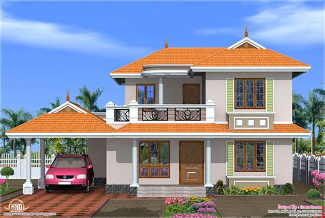 4 Bedroom Kerala Model House Design Kerala Home Design And Floor Plans