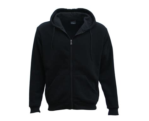 Adult Unisex Zip Plain Fleece Hoodie Hooded Jacket Mens Sweatshirt