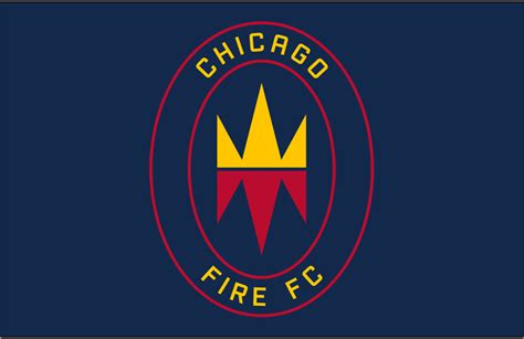 Chicago Fire Logo Primary Dark Logo Major League Soccer Mls