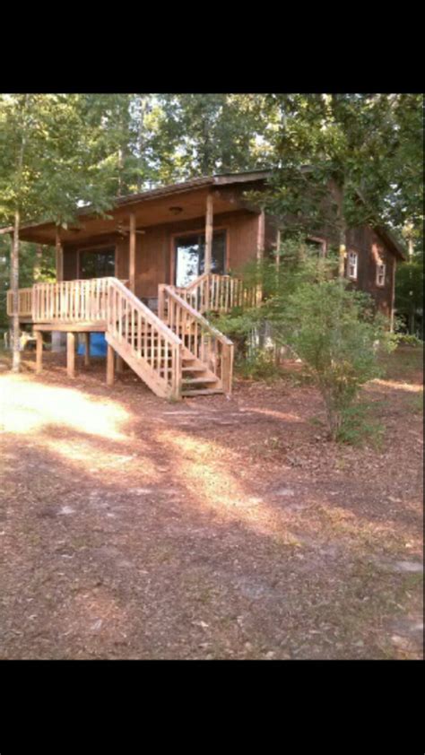 The huge deck facing the lake is made of trex. L&L 3 WATERFRONT Cabins 1 & 2BR(near Big Bass Marina)Sm ...
