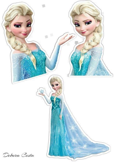Ideias De Topo Frozen Em Frozen Festa De Frozen Elsa Cake